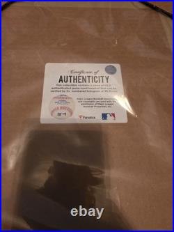 Limited Edition Houston Astros World Series Champs 2022 Framed Piece Of Game