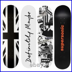 Limited Edition Oasis Collage Art Pieces Skateboard Deck