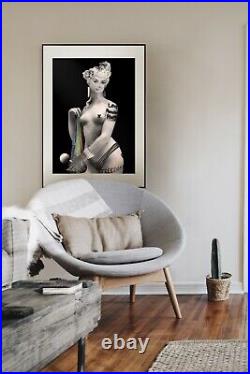 Limited Edition Photo Collage Poster ACTIVIST MARBLE DONNA Power women Portrait