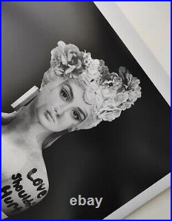 Limited Edition Photo Collage Poster ACTIVIST MARBLE DONNA Power women Portrait