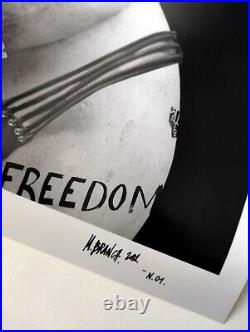 Limited Edition Photo Collage Poster ACTIVIST MARBLE DONNA Power women Portrait