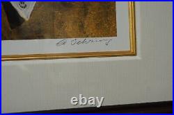 Limited Edition PrInt by Artist Adolf Sehring 1930 2015 Rare Piece