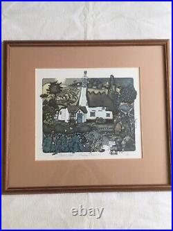 Limited Edition Print Thatch End by Andrew Bennett 19/500 Hand Signed Numbered