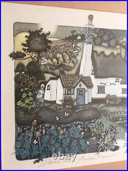 Limited Edition Print Thatch End by Andrew Bennett 19/500 Hand Signed Numbered