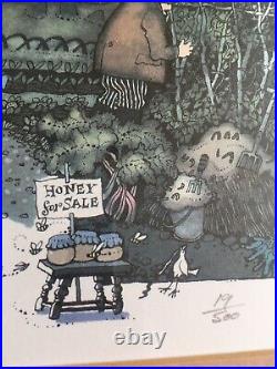 Limited Edition Print Thatch End by Andrew Bennett 19/500 Hand Signed Numbered