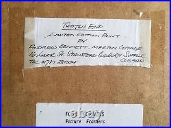 Limited Edition Print Thatch End by Andrew Bennett 19/500 Hand Signed Numbered