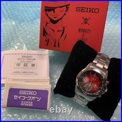 Limited Edition SEIKO x Monkey D Luffy One Piece 20th Anniversary Watch 5000pcs