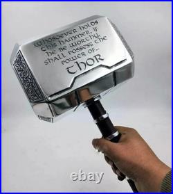 Limited Edition Thor Mjolnir Handmade Aluminum Hammer Marvel Display Piece