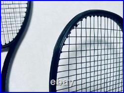 Limited Edition Yonex EZONE 98 Aqua Night Black 2-Piece Set G3 Leather