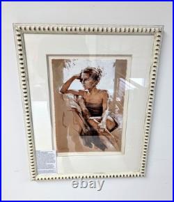 Limited edition Etude signed by Paul Hedley rustic- Deliver Available 0270