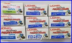 Lionel 6-8773 Mickey Mouse Express 15 Piece Freight Set New In Box