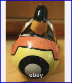 Lorna Bailey CAT in an Easter Egg Limited edition Signed in BLUE Open Day piece