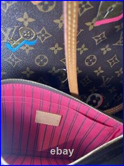 Louis Vuitton Limited Edition Love Lock Neverfull MM RARE