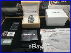 Lum-Tec M68 Automatic 44mm Sunburst Dial Limited Edition 175 Pieces Bracelet