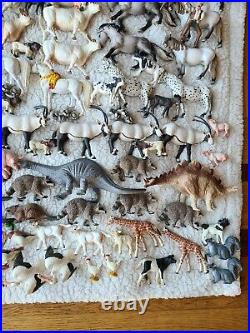 MASSIVE LOT Schleich, Safari Ltd, etc Animal Figurine 194 Pieces 30lbs