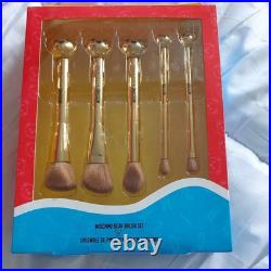 MOSCHINO x Sephora Bear Brush Set Gold 5 Piece Limited Edition NIB