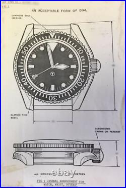 MWC 1970s Pattern Automatic Military Divers Watch Limited Edition of 250 Pieces