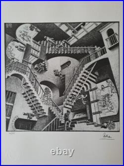 M. C. Escher Signed Relativity Collectable Lithograph