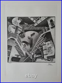 M. C. Escher Signed Relativity Collectable Lithograph