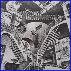 M. C. Escher Signed Relativity Collectable Lithograph