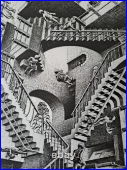 M. C. Escher Signed Relativity Collectable Lithograph