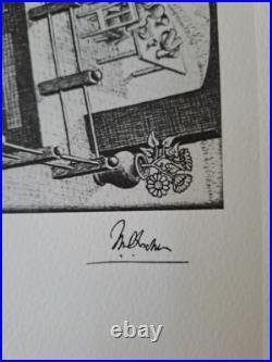 M. C. Escher Signed Relativity Collectable Lithograph