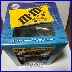 M&M's Limited Edition Blues Cafe Candy Dispenser 25cm New Sealed