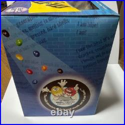 M&M's Limited Edition Blues Cafe Candy Dispenser 25cm New Sealed