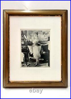 Manet Edouard Nana Limited Edition Numbered Lithograph 1938 FMG