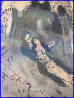 Marc Chagall The Marriage Licensed Restrike Etching Aquatint With Authentication