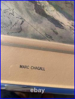 Marc Chagall The Marriage Licensed Restrike Etching Aquatint With Authentication