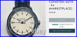 Marloe Coniston automatic 41mm, Limited Edition of 300, in Excellent Condition