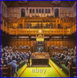 Mason Storm Monkey Parliament 2025 Signed Authentic Ltd Edition Art