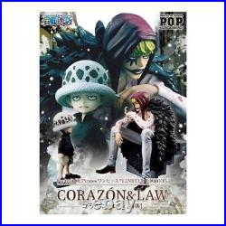 MegaHouse Portrait. Of. Pirates P. O. P POP ONE PIECE Corazon & Law LIMITED EDITION