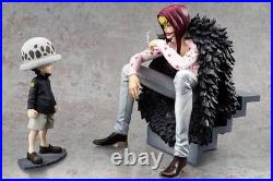Megahouse ONE PIECE P. O. P Corazon & Law Limited Edition PVC Figure