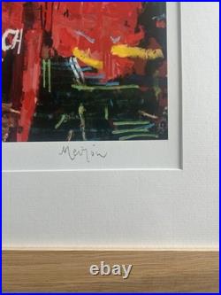 Meirion Jones Cymru Euro'16 Limited Edition Signed Print 2/20 Framed