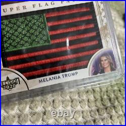 Melania Trump Super American Flag Patch Card Decision 2020 Limited Edition Rare