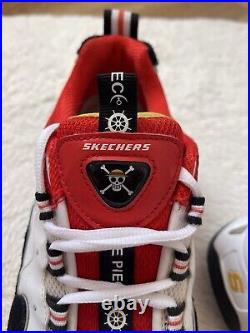 Men's Anime One Piece Skechers Trainers Shoes Luffy Rare 8 UK Limited Edition