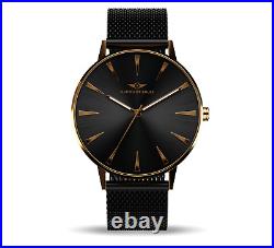 Men's Gold Gloss Limited Edition Swiss Mvt Watch By Nation of Souls RRP £189
