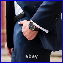 Men's Gold Gloss Limited Edition Swiss Mvt Watch By Nation of Souls RRP £189