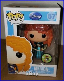 Merida Funko Pop 2013 SDCC Metallic Disney Pixar Brave Limited Edition 480 piece