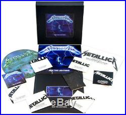 Metallica Ride the Lightning (Deluxe Box Set) New Vinyl LP Patch, With CD, W