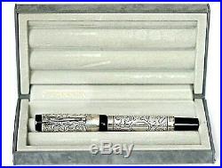 Michael Fultz for Parker Limited Edition Silver Fountain Pen/ 500 pieces