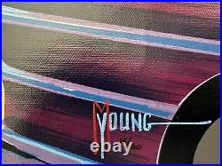 Michael Young CHRYSLER Hand Signed Limited Edition Canvas Serigraph 24 x 35