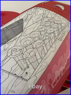 Michel Raimon Ferrari Type 512S Signed Framed Print Limited Edition of 250