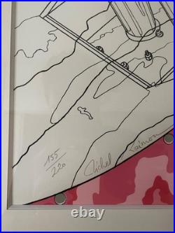 Michel Raimon Ferrari Type 512S Signed Framed Print Limited Edition of 250