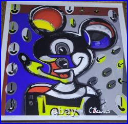 Micky Mouse Limited Edition Print, 1/30, Framed, 17x17