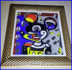 Micky Mouse Limited Edition Print, 1/30, Framed, 17x17