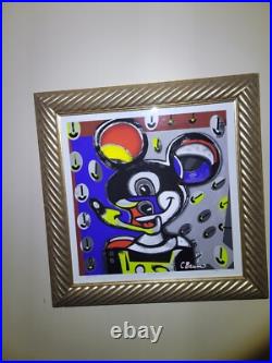 Micky Mouse Limited Edition Print, 1/30, Framed, 17x17