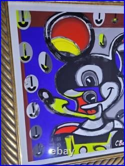 Micky Mouse Limited Edition Print, 1/30, Framed, 17x17